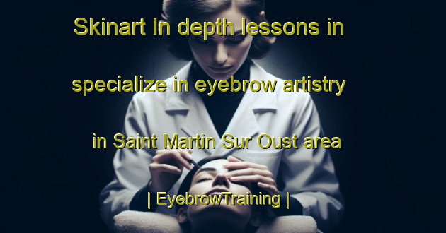 Skinart In-depth lessons in specialize in eyebrow artistry in Saint Martin Sur Oust area | EyebrowTraining | EyebrowClasses | SkinartTraining-France